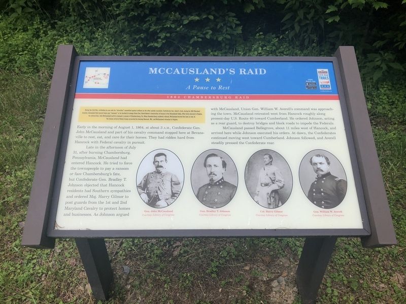 McCausland's Raid Marker image. Click for full size.