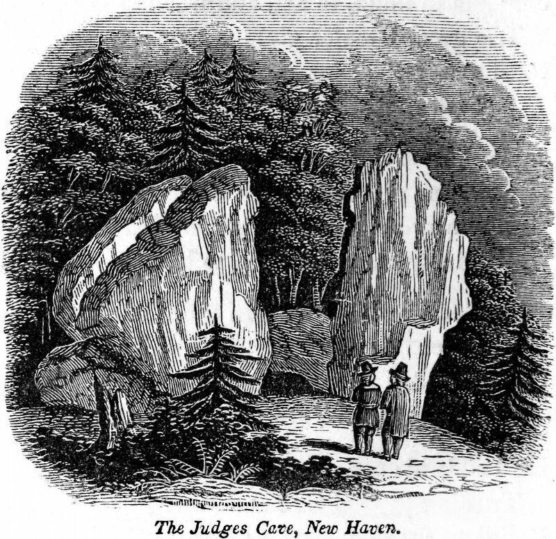 The Judges Cave, New Haven image. Click for full size.
