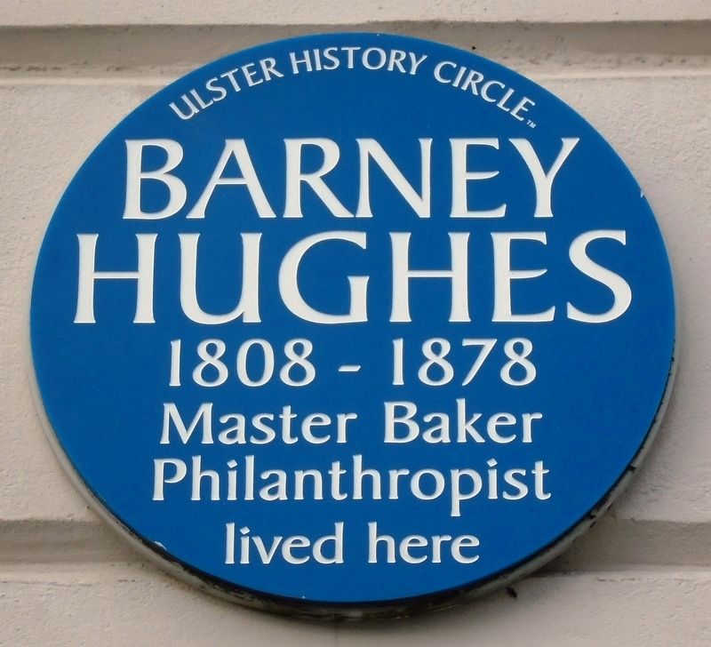 Barney Hughes Marker image. Click for full size.