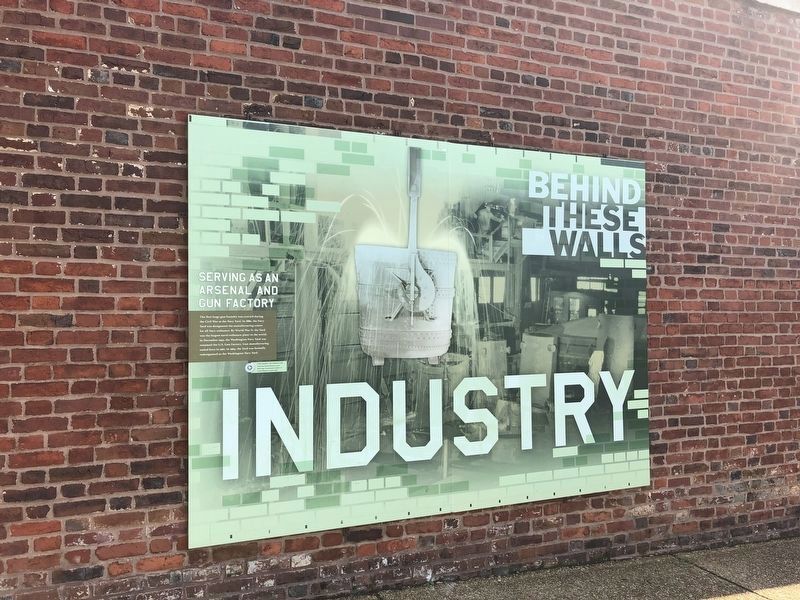 Serving as an Arsenal and Gun Factory Marker. Click for full size. Serving as an Arsenal and Gun Factory Marker image. Click for full size.