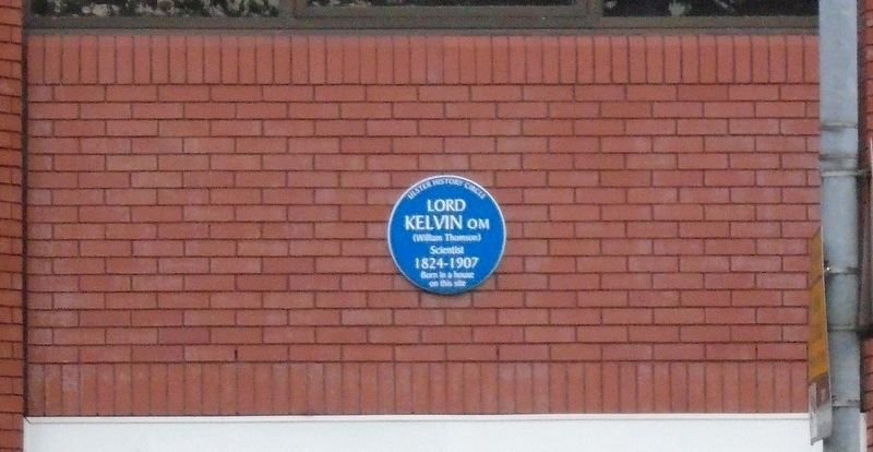 Lord Kelvin OM Marker image. Click for full size.