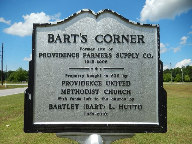 Bart's Corner Marker image. Click for full size.