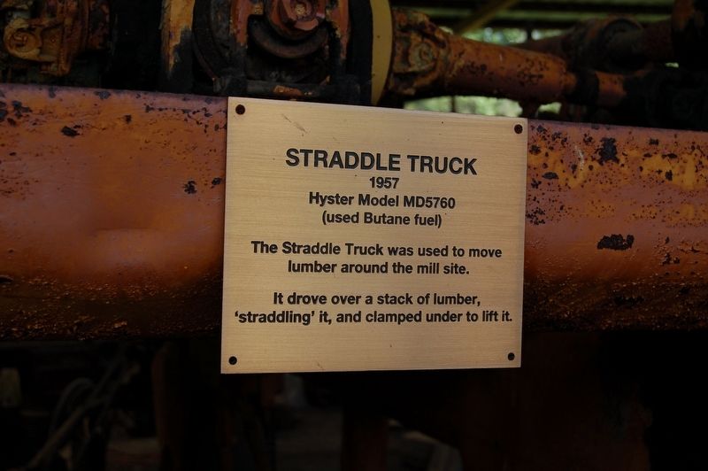 Straddle Truck Marker image. Click for full size.