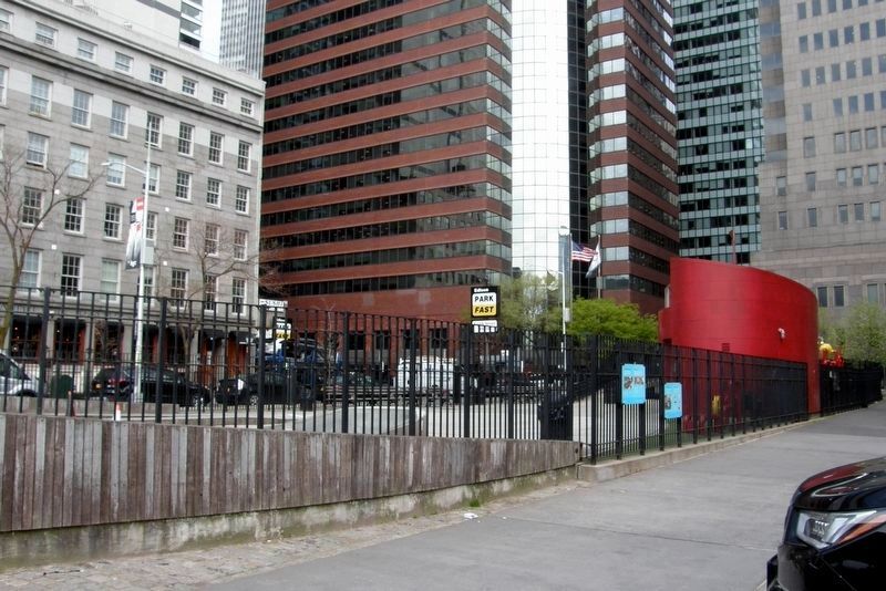 Urban Archeology/Then and Now Marker site. Click for full size. Urban Archeology/Then and Now Marker site image. Click for full size.