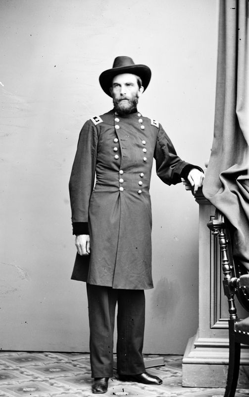 Portrait of Maj. Gen. Grenville M. Dodge image. Click for full size.