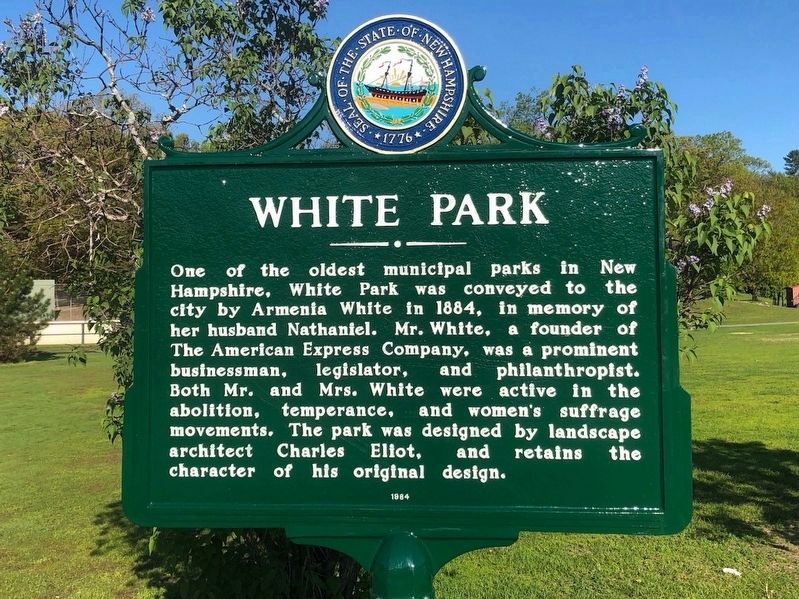White Park Marker. Click for full size. White Park Marker image. Click for full size.