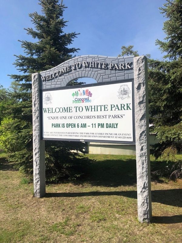 Welcome to White Park. Click for full size. Welcome to White Park image. Click for full size.