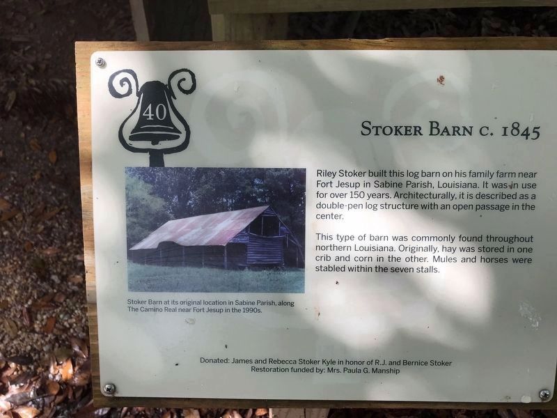 Stoker Barn Marker image. Click for full size.