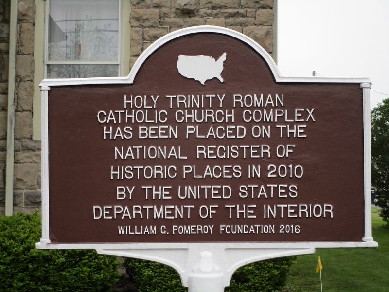 Holy Trinity Roman Catholic Church Complex Marker image. Click for full size.