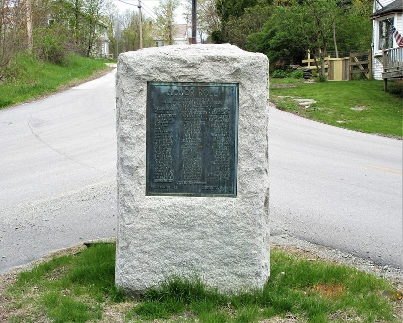 Honor Roll Marker image. Click for full size.