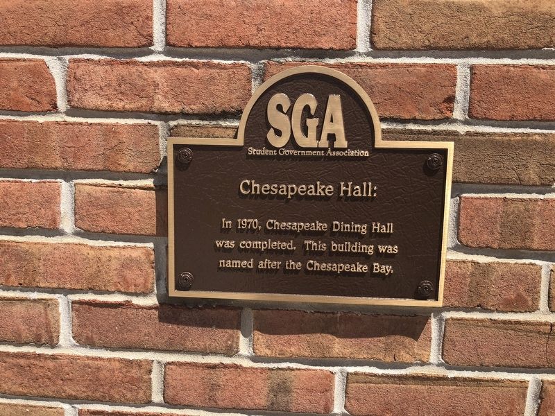 Chesapeake Hall Marker image. Click for full size.