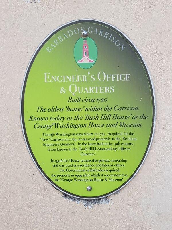 Engineer’s Office & Quarters Marker image. Click for full size.
