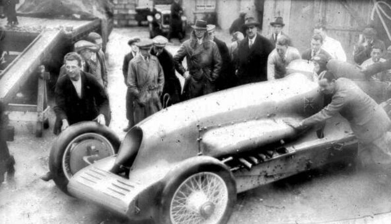 Malcolm�s Bluebird 1928 image. Click for full size.