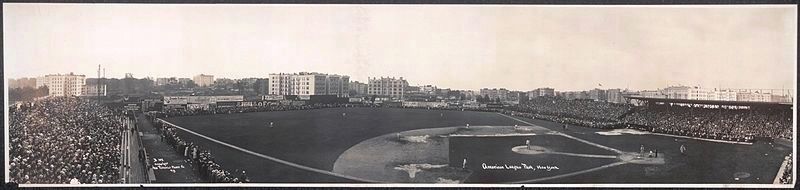 Hilltop Park, 1910. Click for more information. Hilltop Park, 1910 image. Click for more information.