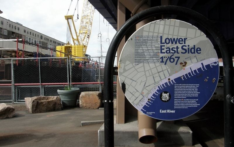 Lower East Side – 1767 Marker site. Click for full size. Lower East Side – 1767 Marker site image. Click for full size.