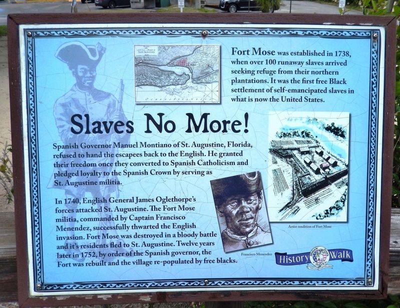 Slaves No More Marker image. Click for full size.