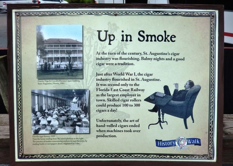 Up in Smoke Marker. Click for full size. Up in Smoke Marker image. Click for full size.