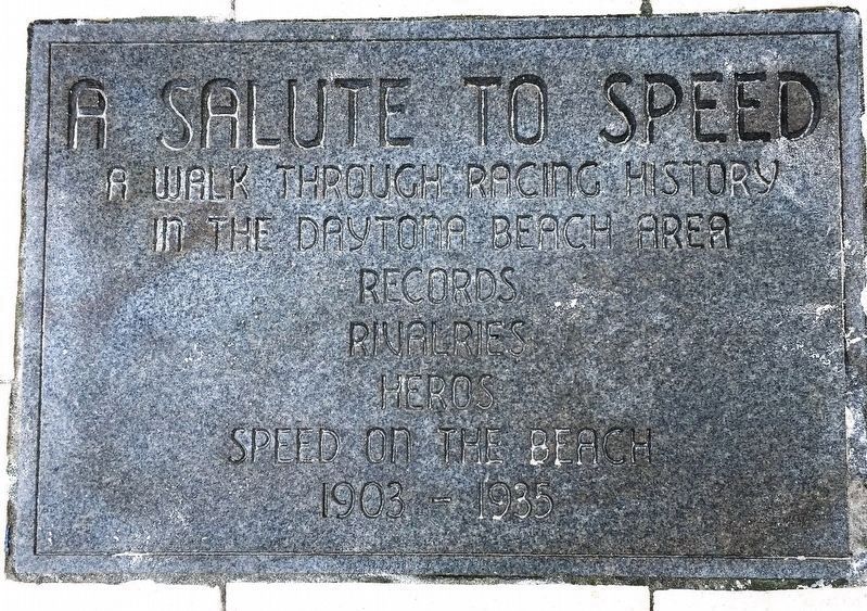 A Salute To Speed image. Click for full size.