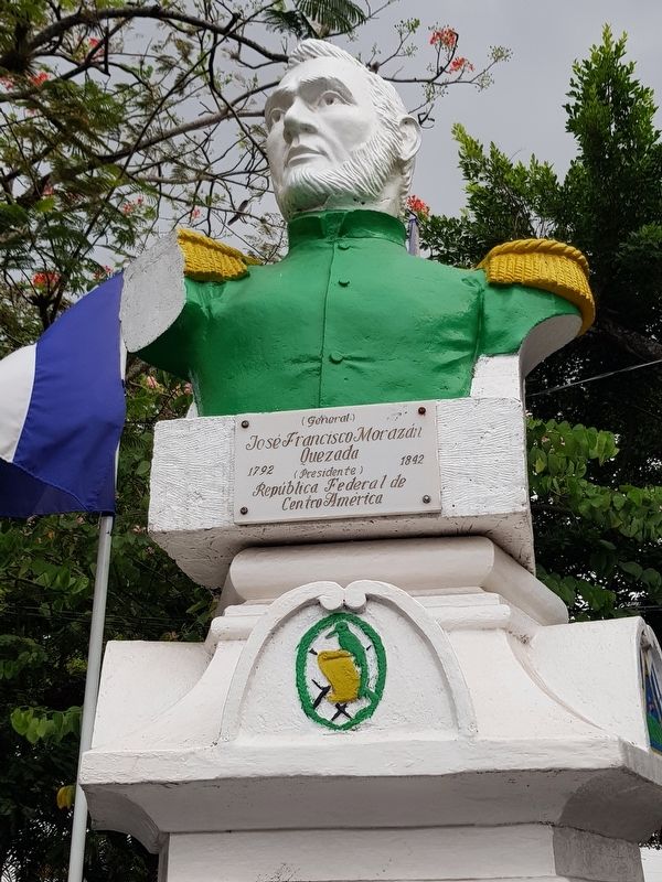 General José Francisco Morazán Quezada Marker. Click for full size. General José Francisco Morazán Quezada Marker image. Click for full size.