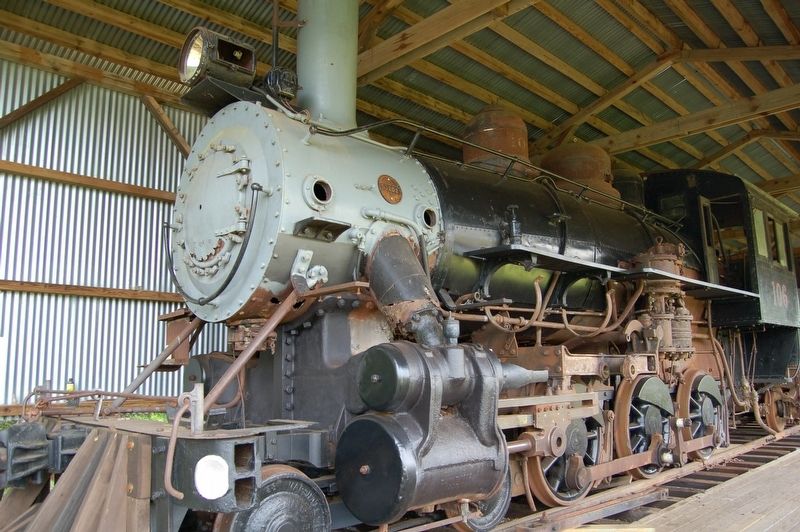 Red River and Gulf RR Locomotive #106 Marker image. Click for full size.
