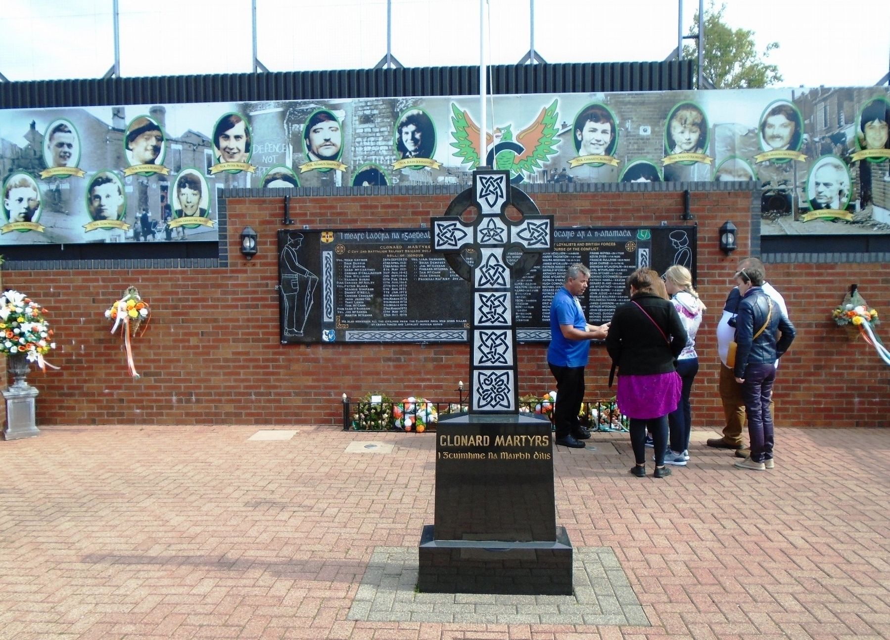 Clonard Martyrs Memorial Garden image. Click for full size.