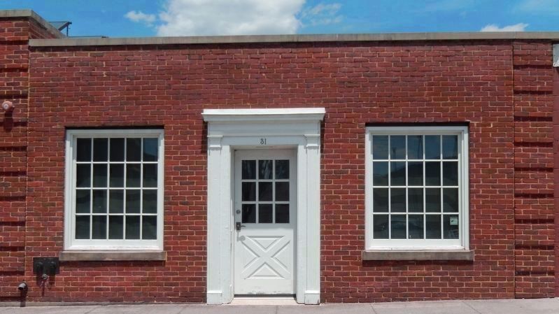 Dr. Lylburn Downing Office <br>(<i>preserved Centre Avenue building</i>). Click for full size. Dr. Lylburn Downing Office <br>(<i>preserved Centre Avenue building</i>) image. Click for full size.