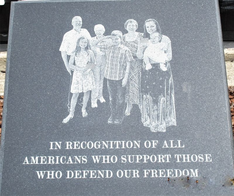 Gold and Blue Star Families Marker. Click for full size. Gold and Blue Star Families Marker image. Click for full size.