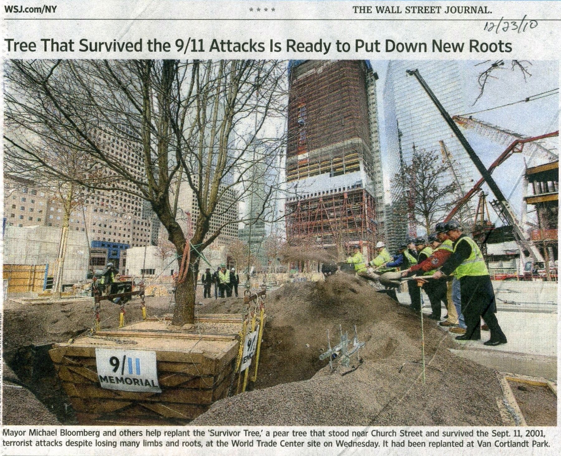 courtesy Wall Street Journal, December 23, 2010 image. Click for full size.