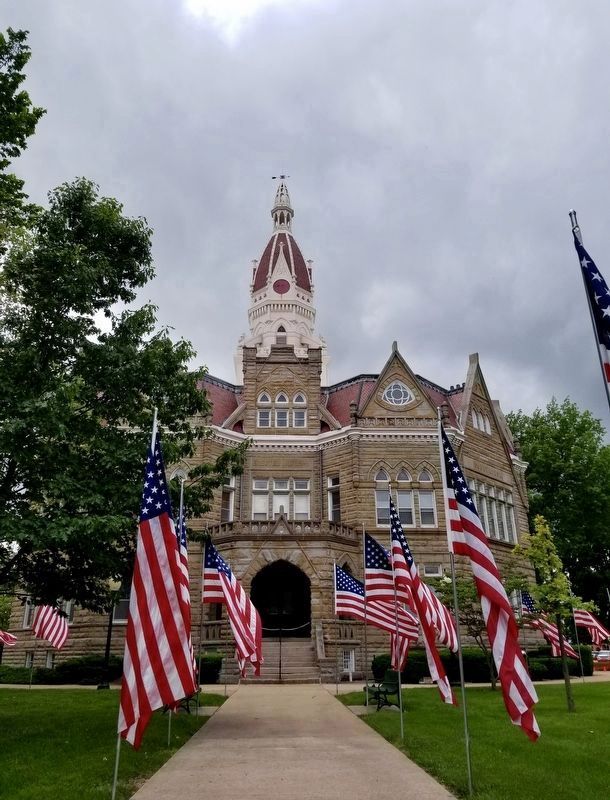 Pike County Courthouse. Click for full size. Pike County Courthouse image. Click for full size.