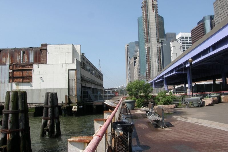 The East River Bikeway and Esplanade Marker. Click for full size. The East River Bikeway and Esplanade Marker image. Click for full size.