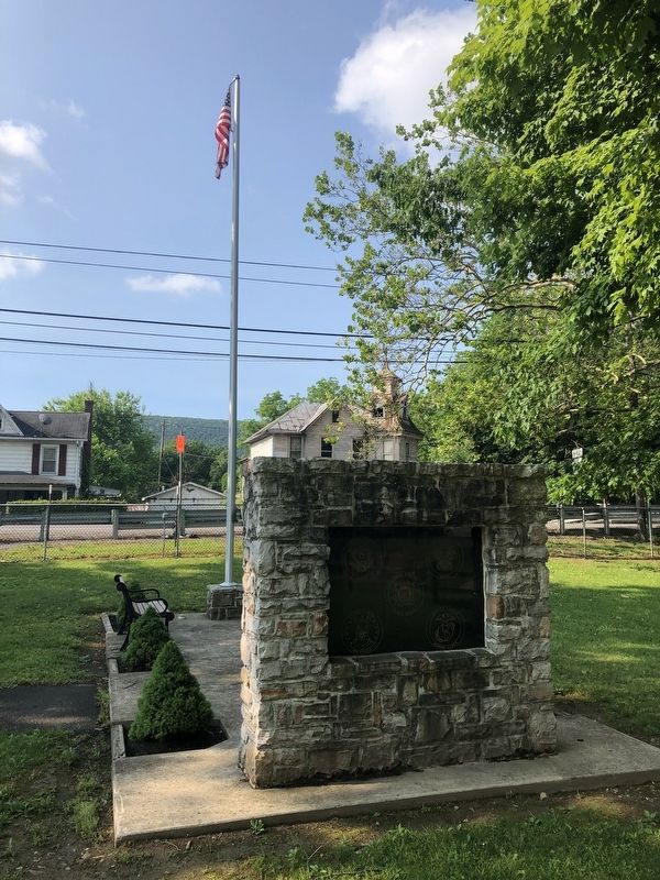 Thompsontown Veterans Memorial. Click for full size. Thompsontown Veterans Memorial image. Click for full size.