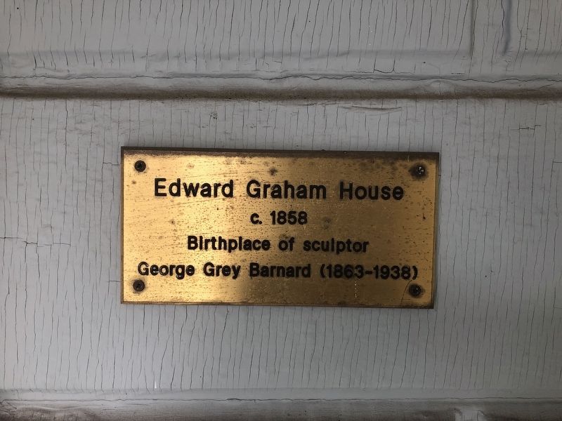 Edward Graham House Marker image. Click for full size.
