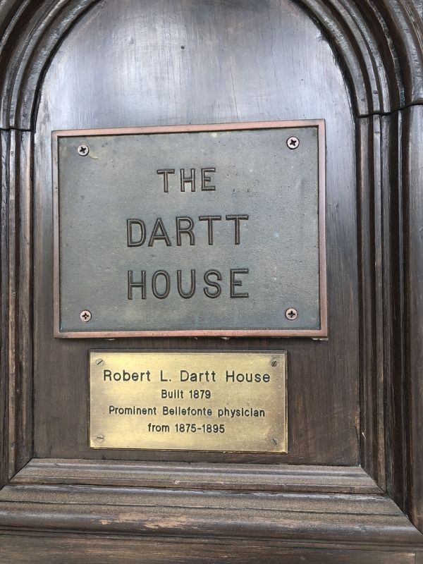 Robert L. Dartt House Marker. Click for full size. Robert L. Dartt House Marker image. Click for full size.