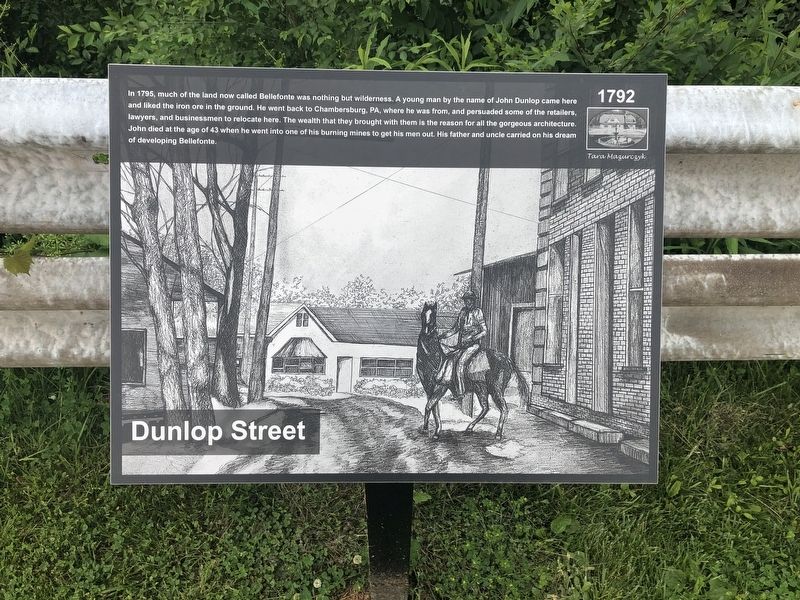 Dunlop Street Marker image. Click for full size.