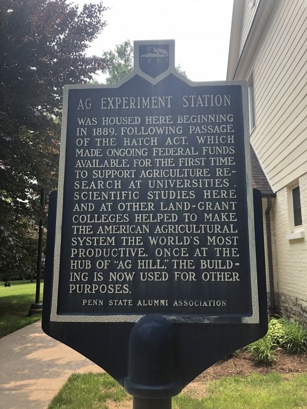 Ag Experiment Station Marker image. Click for full size.