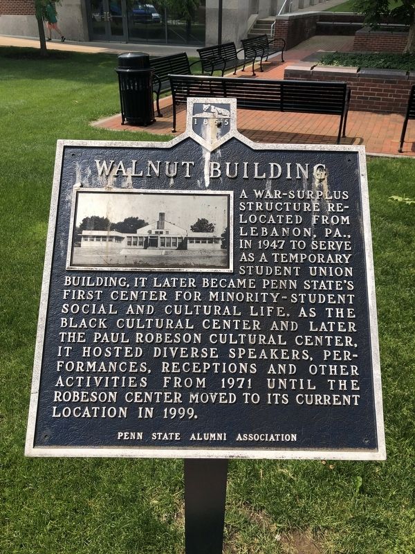 Walnut Building Marker image. Click for full size.