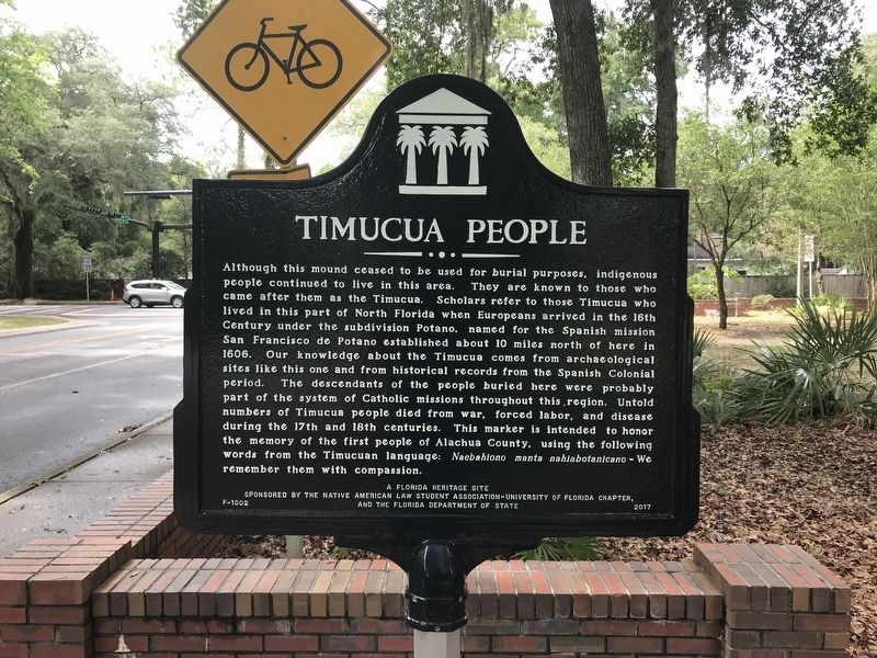 Timucua People Marker image. Click for full size.