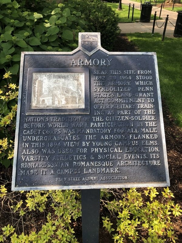 Armory Marker image. Click for full size.