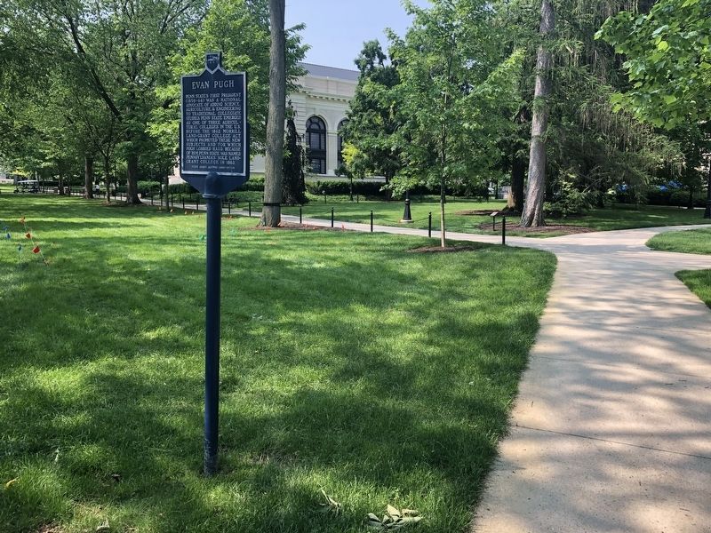 Evan Pugh Marker image. Click for full size.