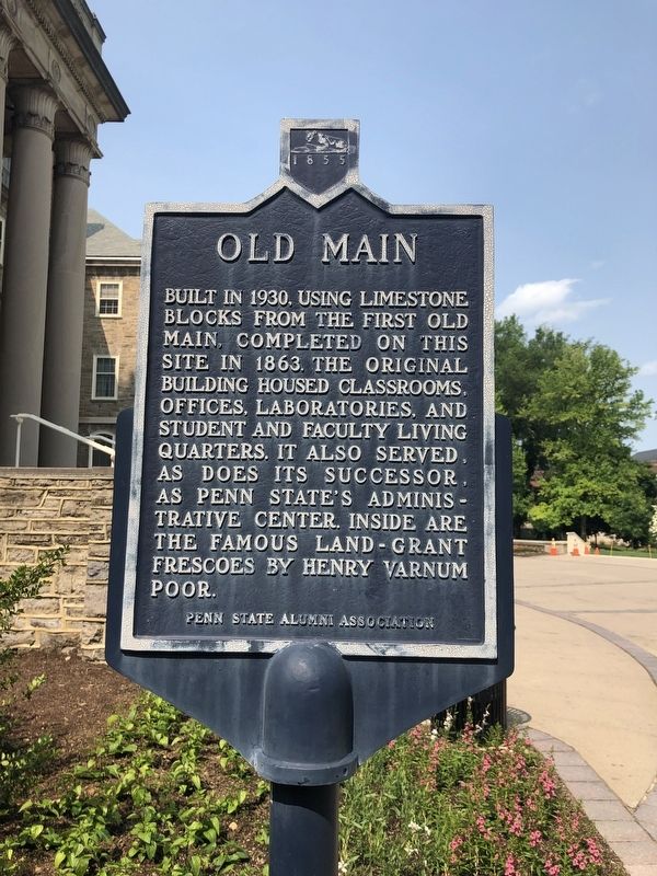 Old Main Marker. Click for full size. Old Main Marker image. Click for full size.