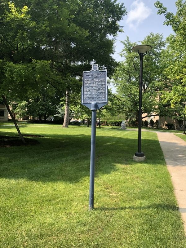 Science, Technology and Society Marker. Click for full size. Science, Technology and Society Marker image. Click for full size.
