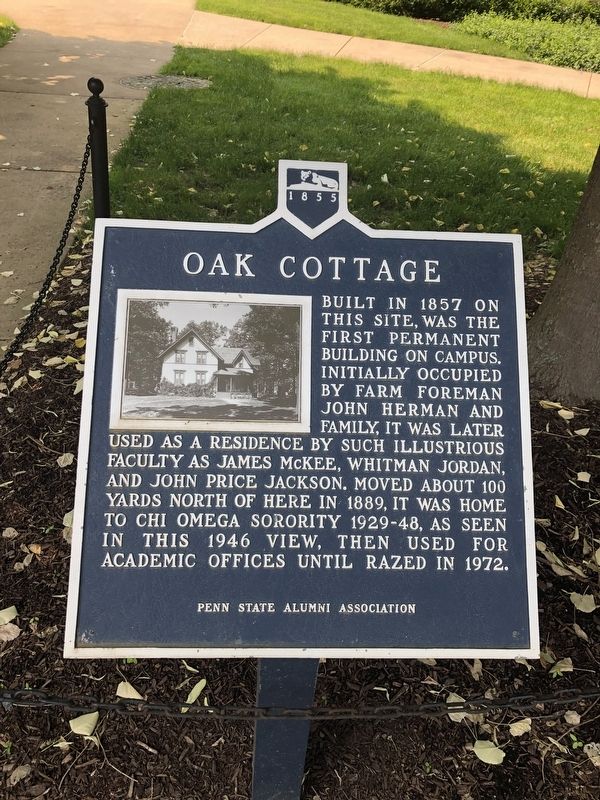 Oak Cottage Marker image. Click for full size.