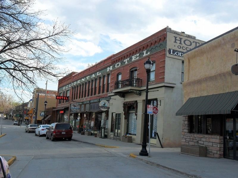 Occidental Hotel. Click for full size. Occidental Hotel image. Click for full size.