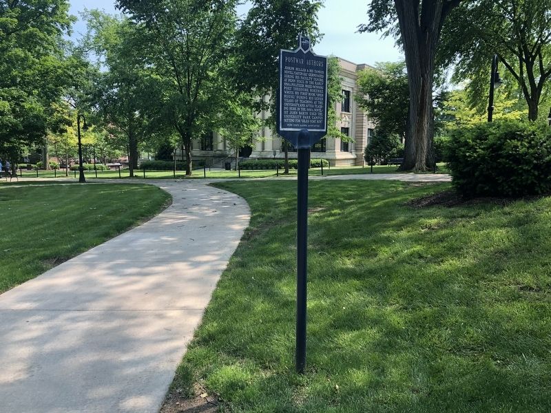 Postwar Authors Marker. Click for full size. Postwar Authors Marker image. Click for full size.
