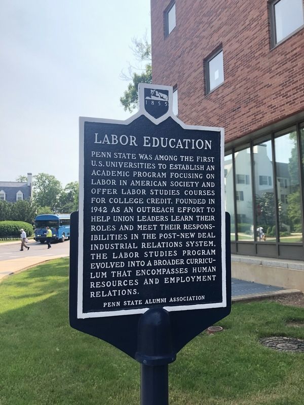 Labor Education Marker image. Click for full size.