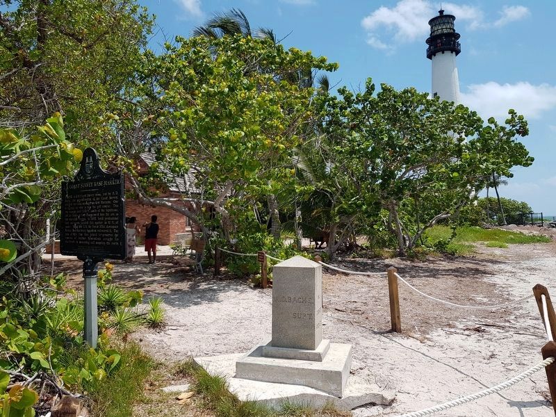 U.S. Coast Survey Base Marker. Click for full size. U.S. Coast Survey Base Marker image. Click for full size.