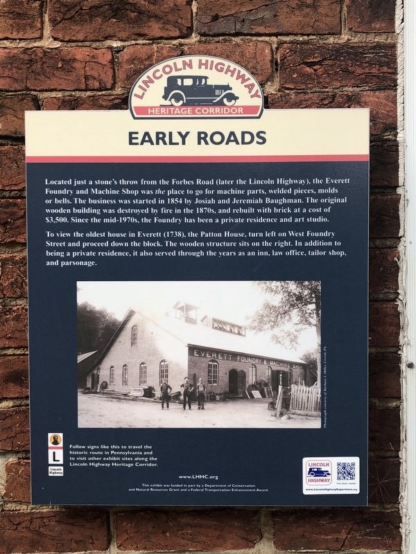 Early Roads Marker image. Click for full size.
