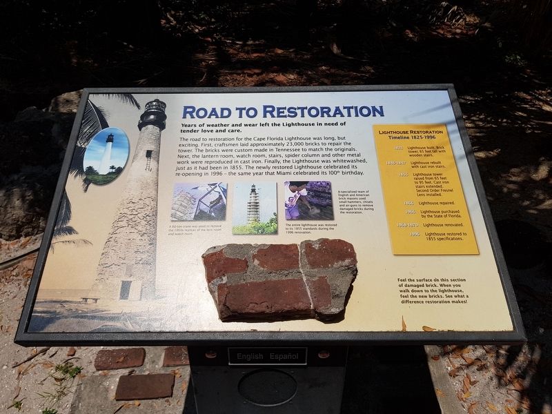 Road to Restoration Marker image. Click for full size.