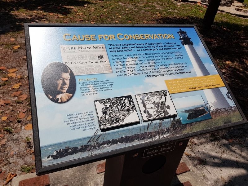 Cause for Conservation Marker image. Click for full size.