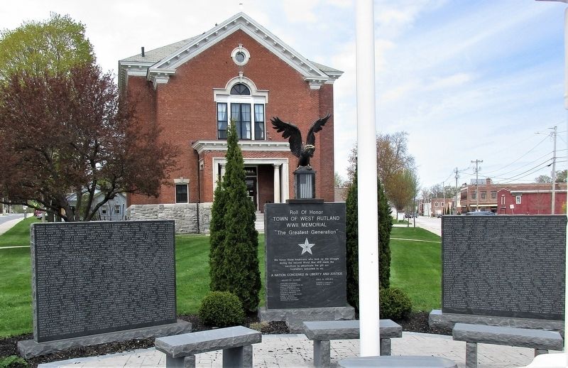 Roll of Honor Marker image. Click for full size.
